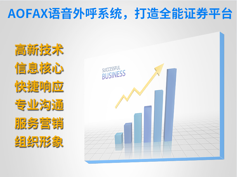 AOFAX语音外呼系统,打造全能证券平台